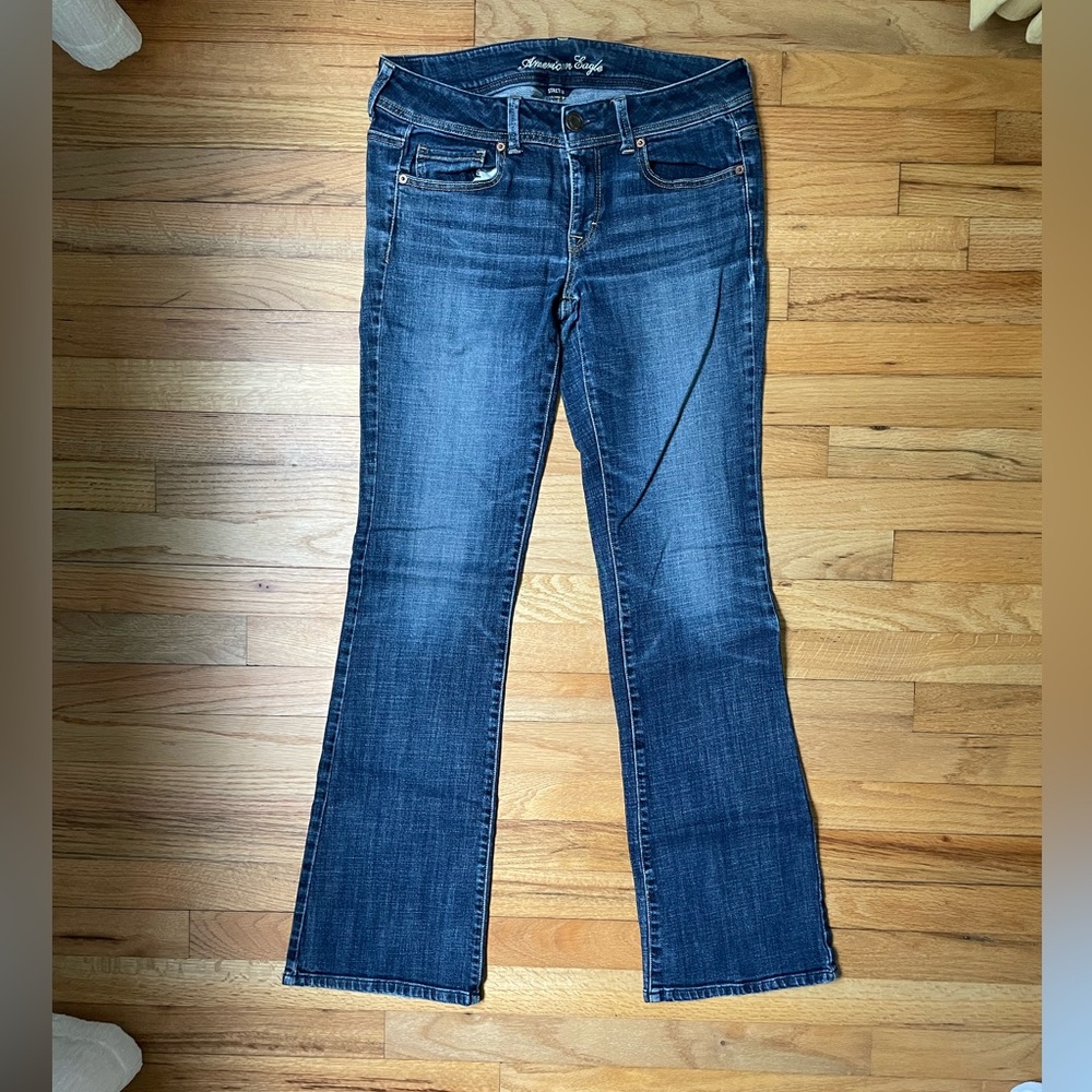 American Eagle Outfitters Blue Boot Cut Jeans
